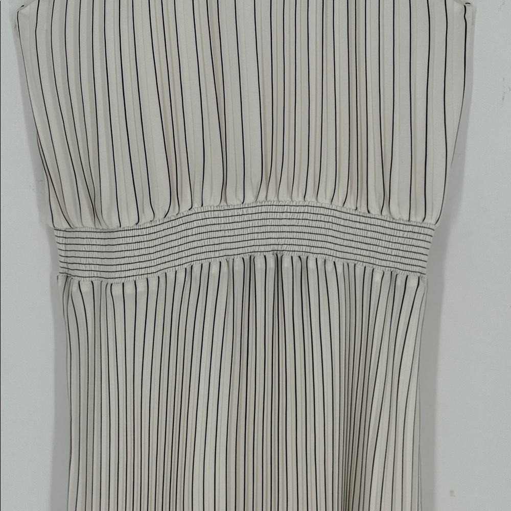 WHBM Pleated Midi Halter Dress size 14 - Picture 12 of 14